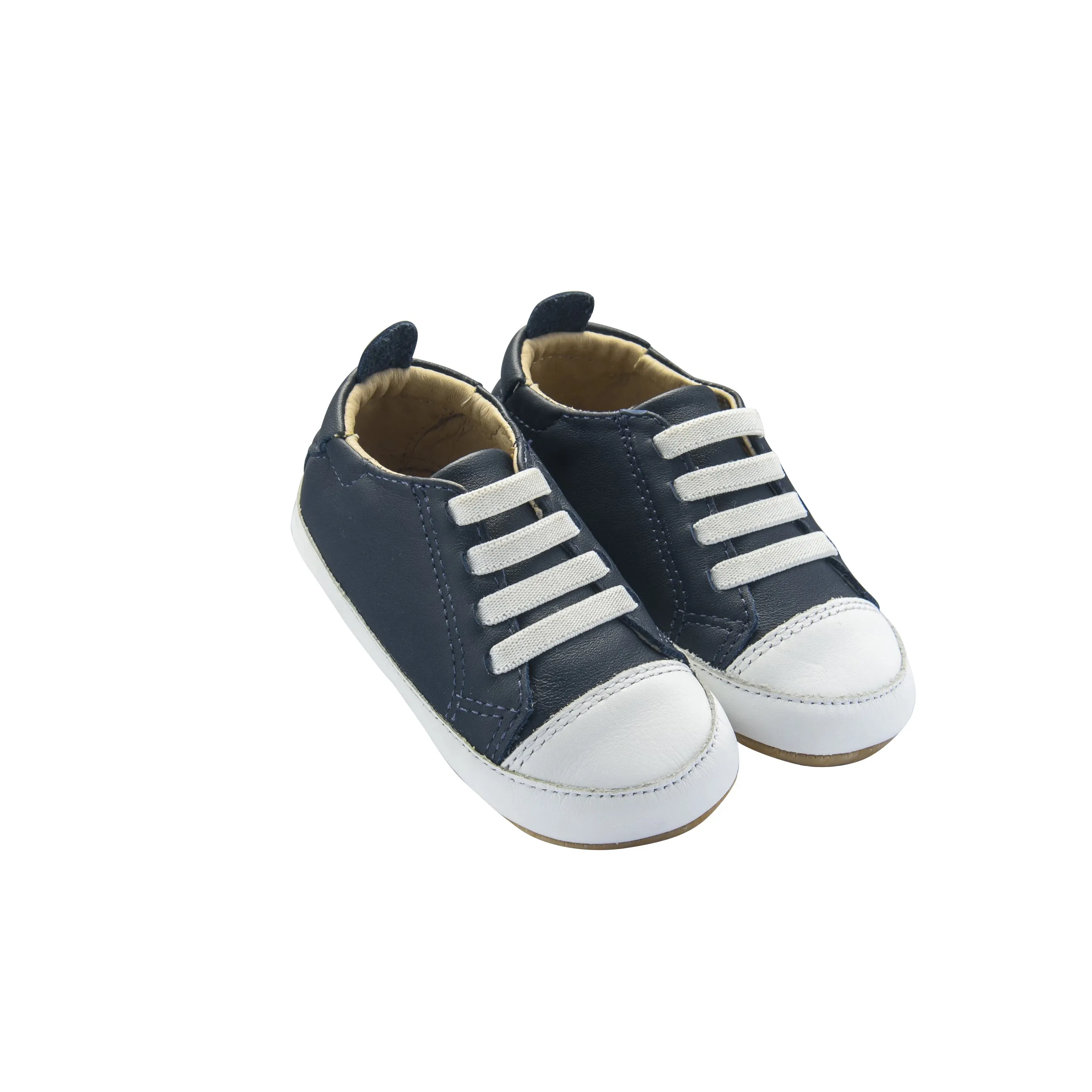 Old Soles Boy's & Girl's 106R Eazy Jogger, Navy/White