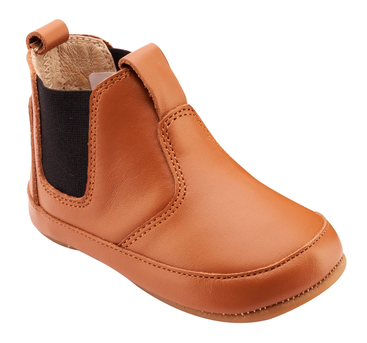 Old Soles Boy's & Girl's 188R Bambini Local Boots/Dress Shoes - Tan / Black
