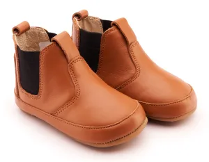 Old Soles Boy's & Girl's 188R Bambini Local Boots/Dress Shoes - Tan / Black