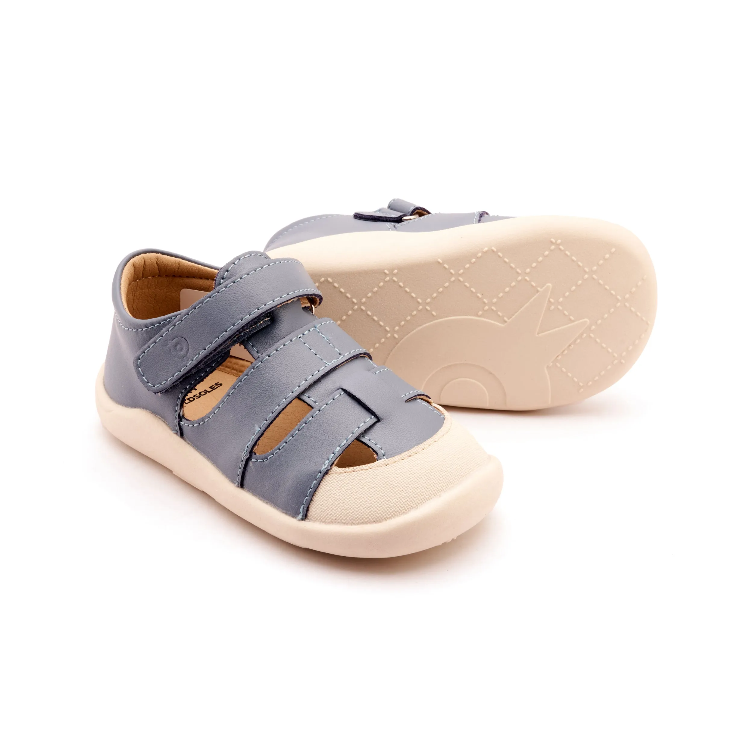 Old Soles Boy's Fresco Ground Sandals - Indigo / Sproco
