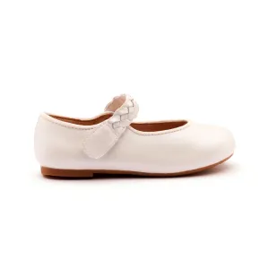 Old Soles Girl's 817 Lady Plat Shoes - Nacardo Blanco