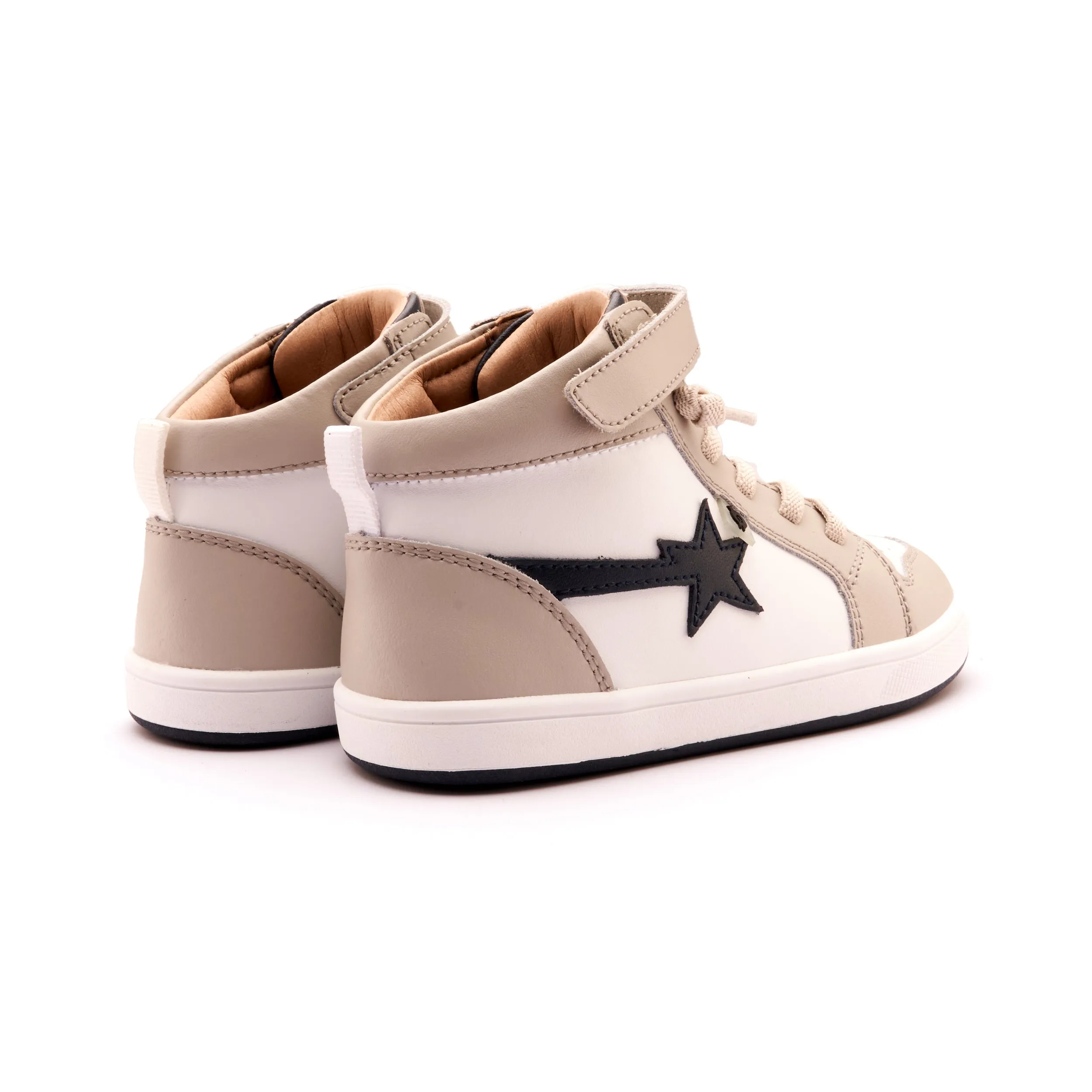 Old Soles Girl's and Boy's 1007 Team-Star Casual Shoes - Snow / Gris / Navy