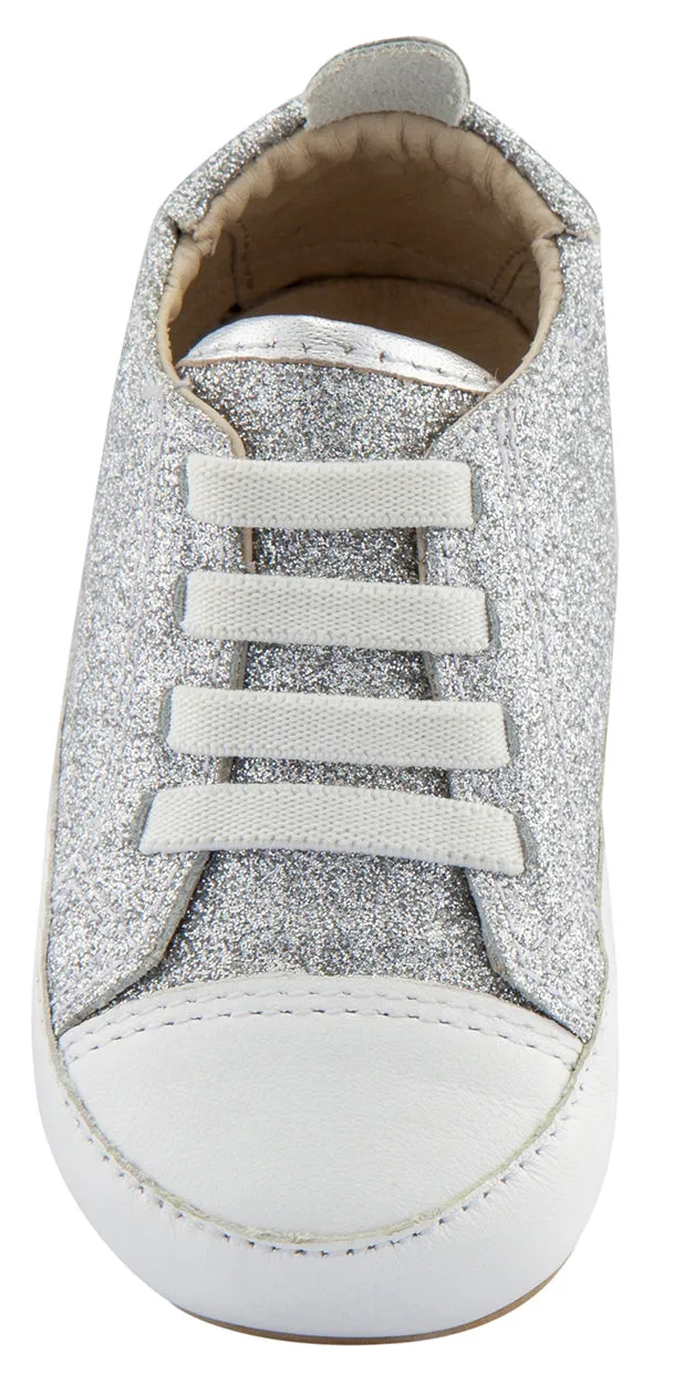 Old Soles Girl's and Boy's Eazy Jogger, Glam Argent/Silver
