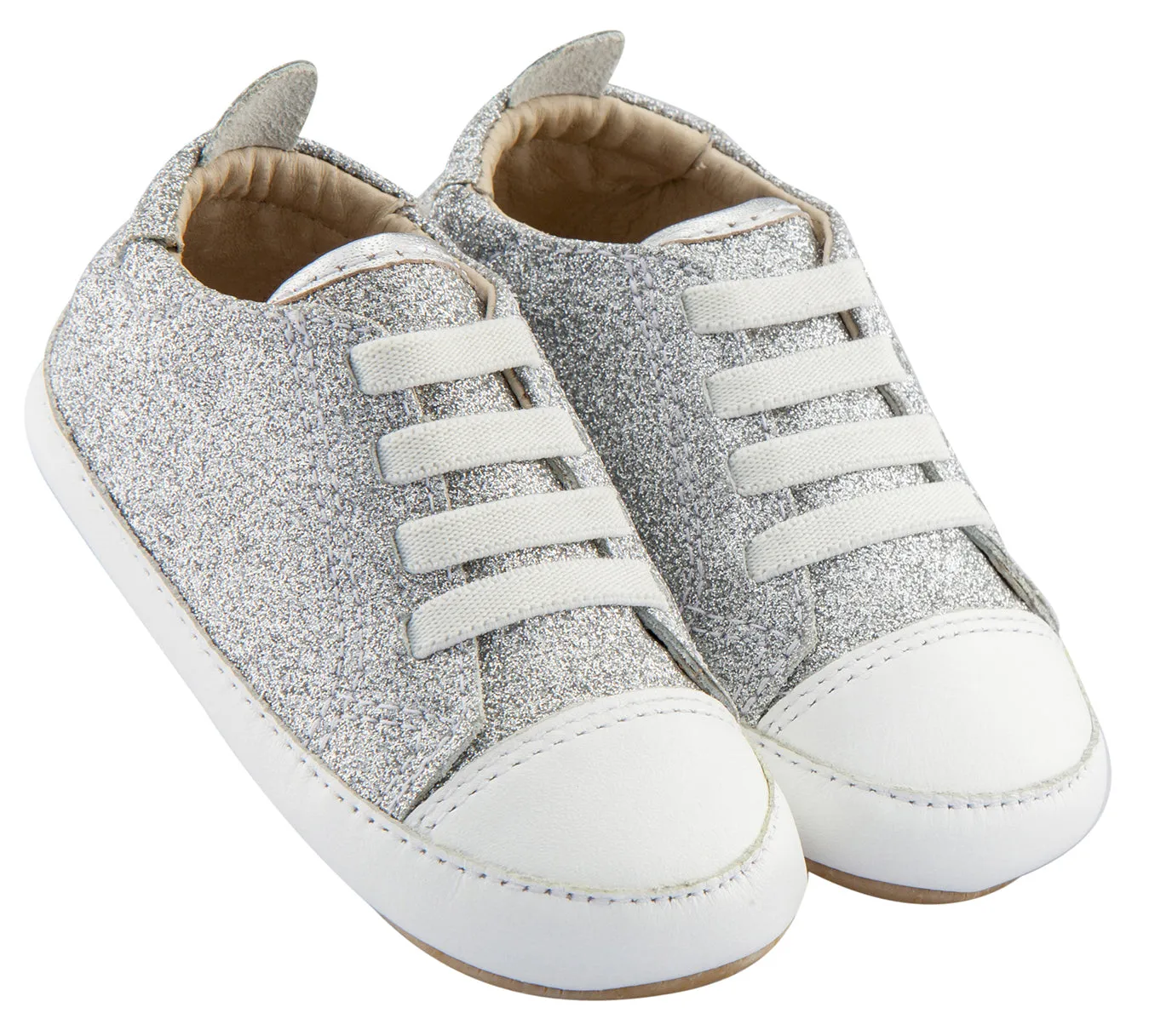 Old Soles Girl's and Boy's Eazy Jogger, Glam Argent/Silver