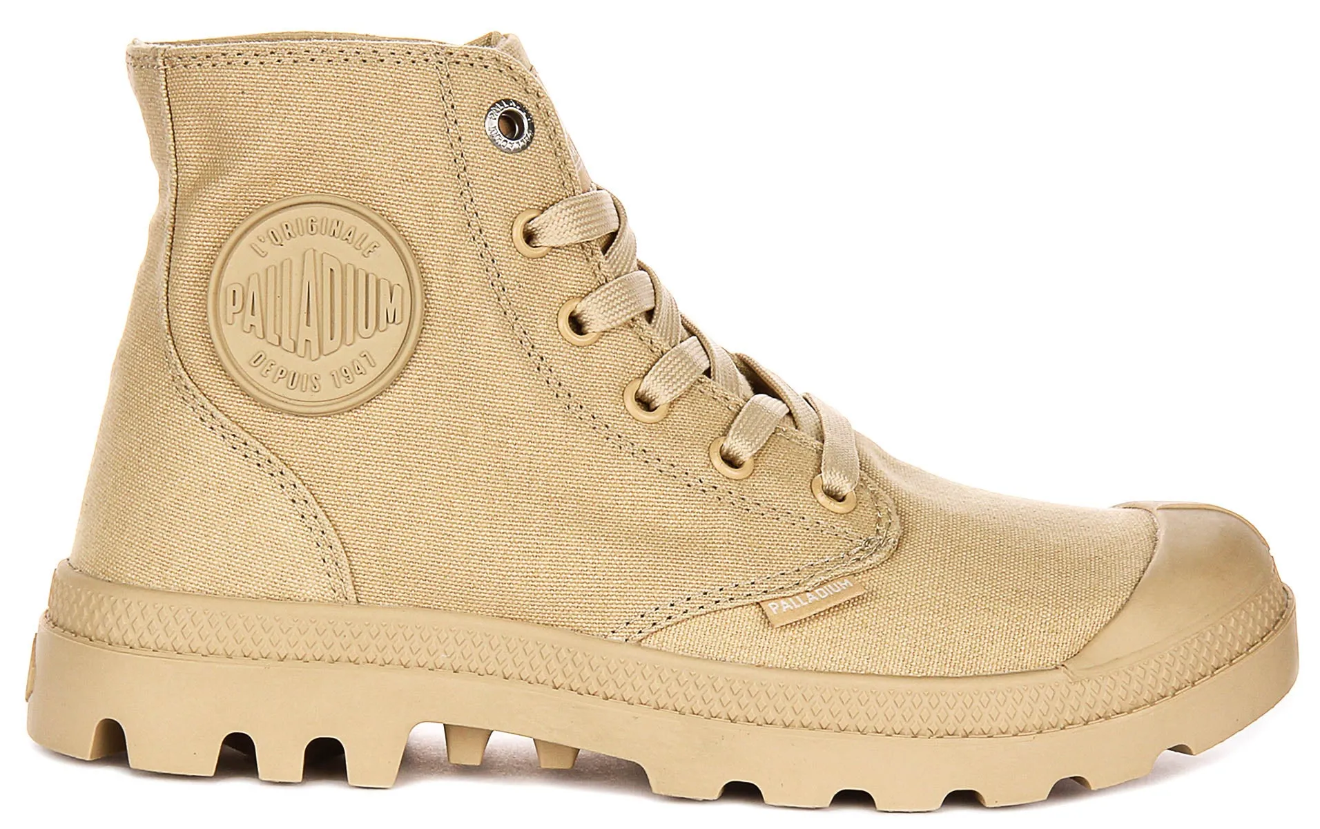 Palladium Mono Chrome In Beige Boots