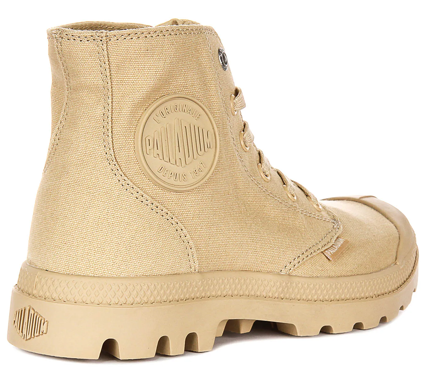 Palladium Mono Chrome In Beige Boots