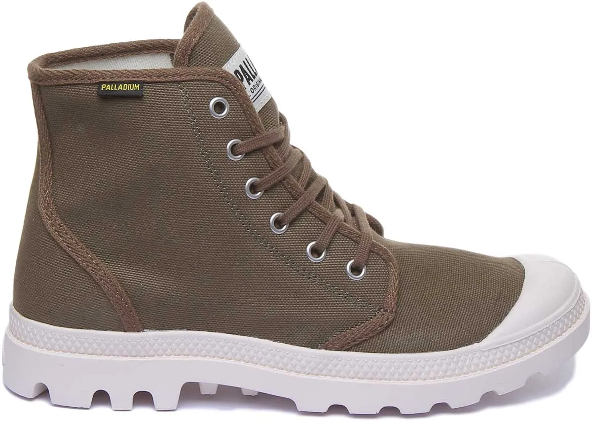 Palladium Pampa Hi Original In Olive