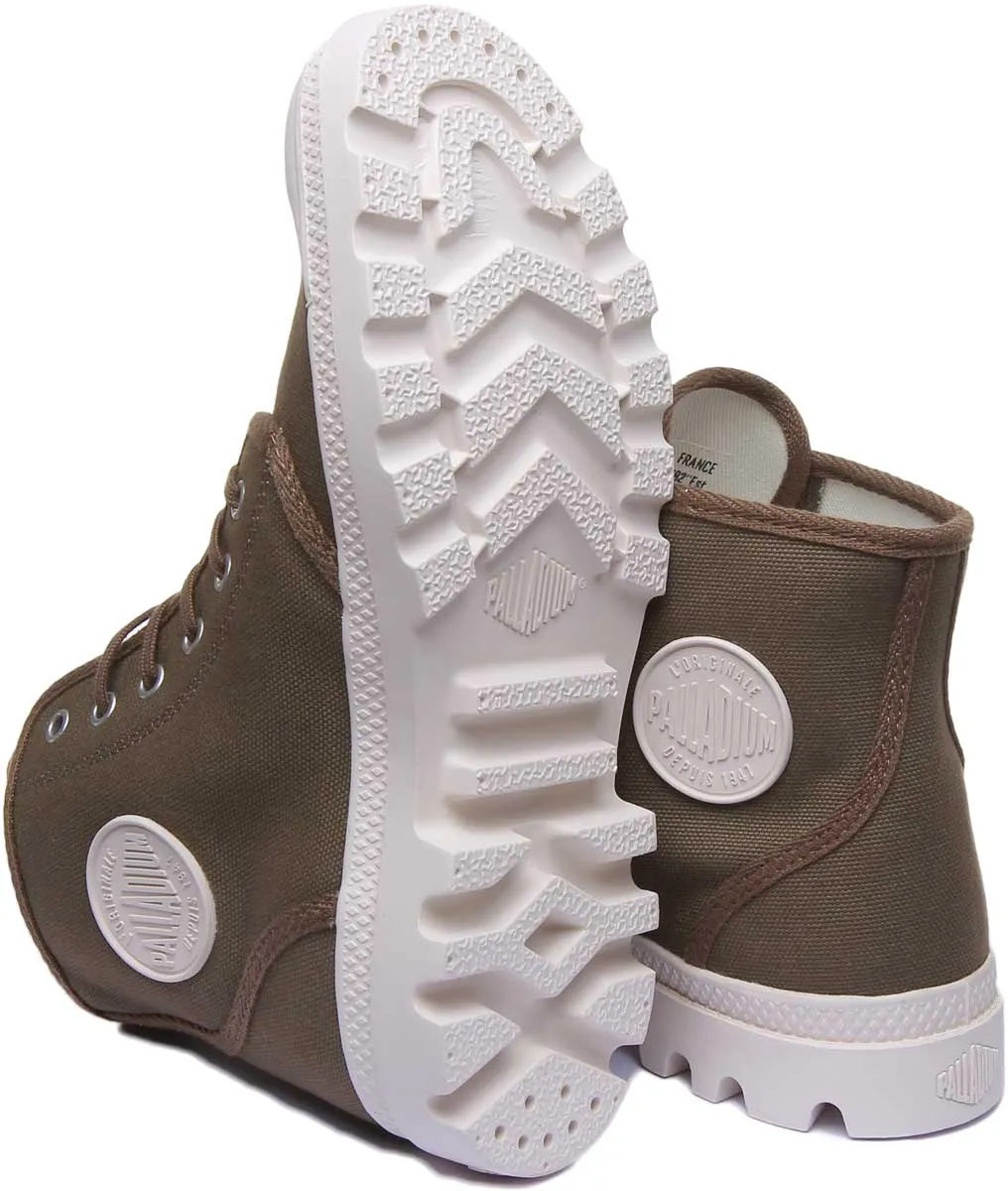 Palladium Pampa Hi Original In Olive
