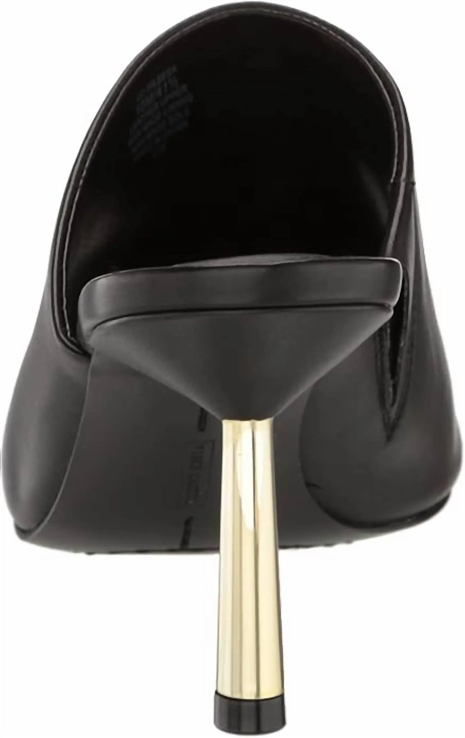 Pileesa Heeled Sandal In Black/gold