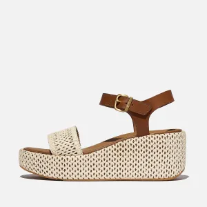 Platform Tan/Ivory Sandal
