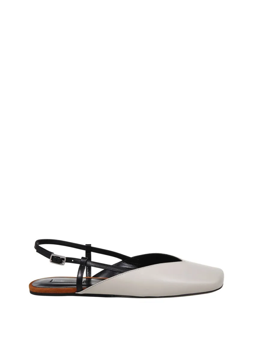 Pointed Toe Slingback Shoes