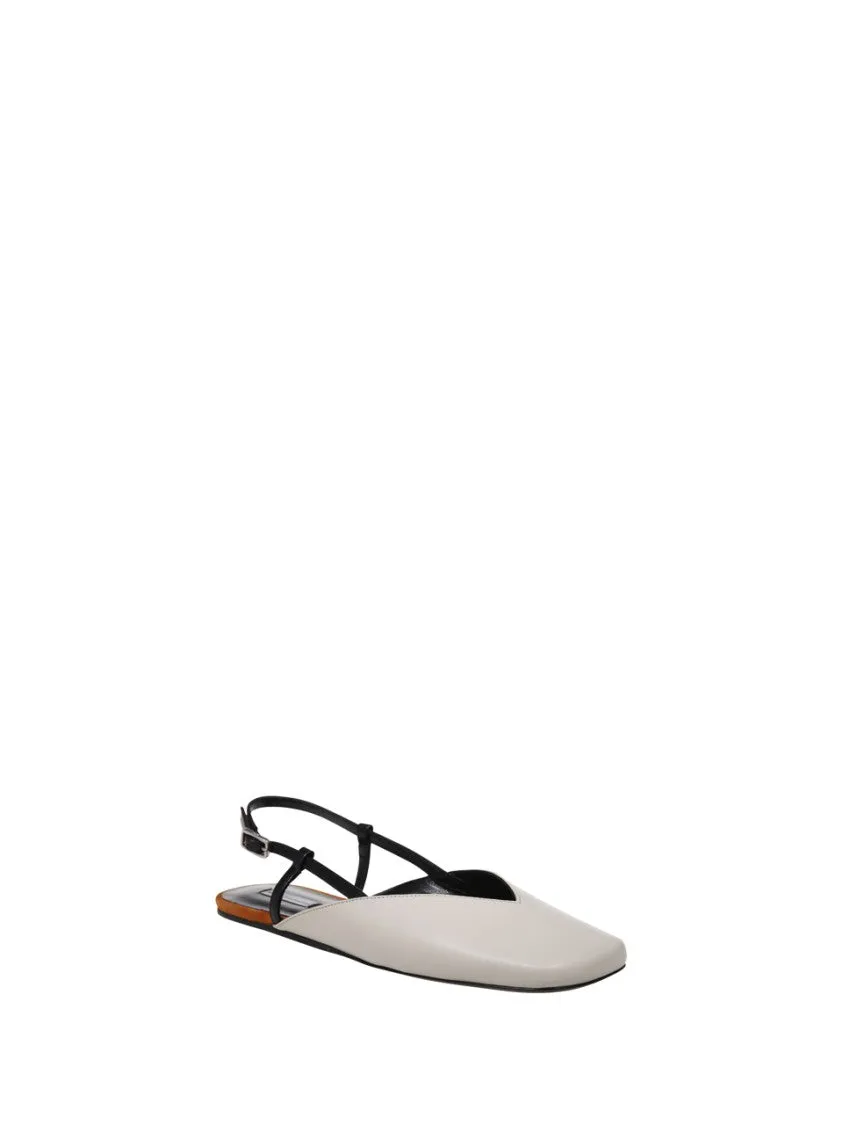 Pointed Toe Slingback Shoes