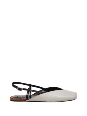 Pointed Toe Slingback Shoes