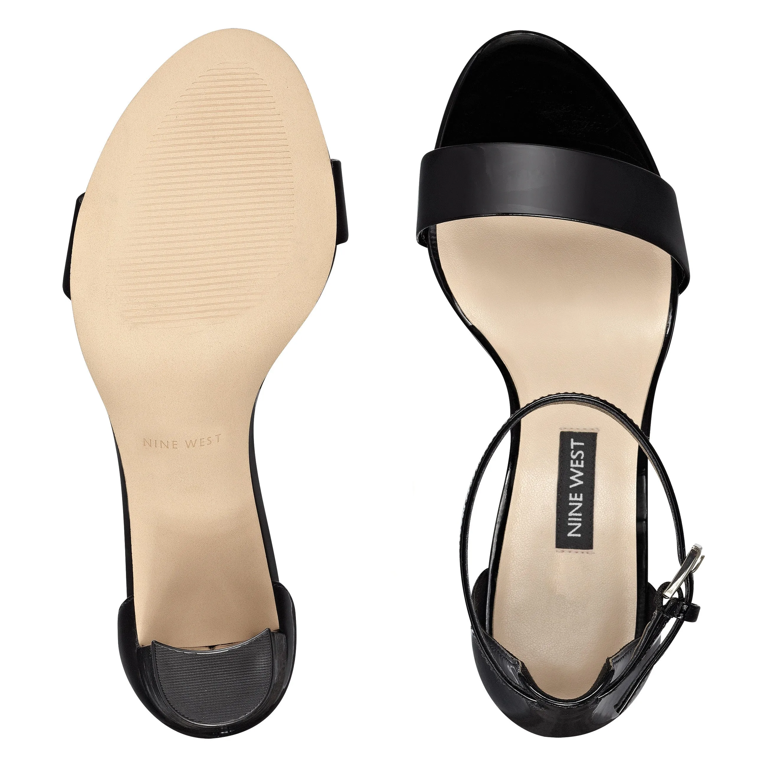 Pruce Ankle Strap Block Heel Sandals
