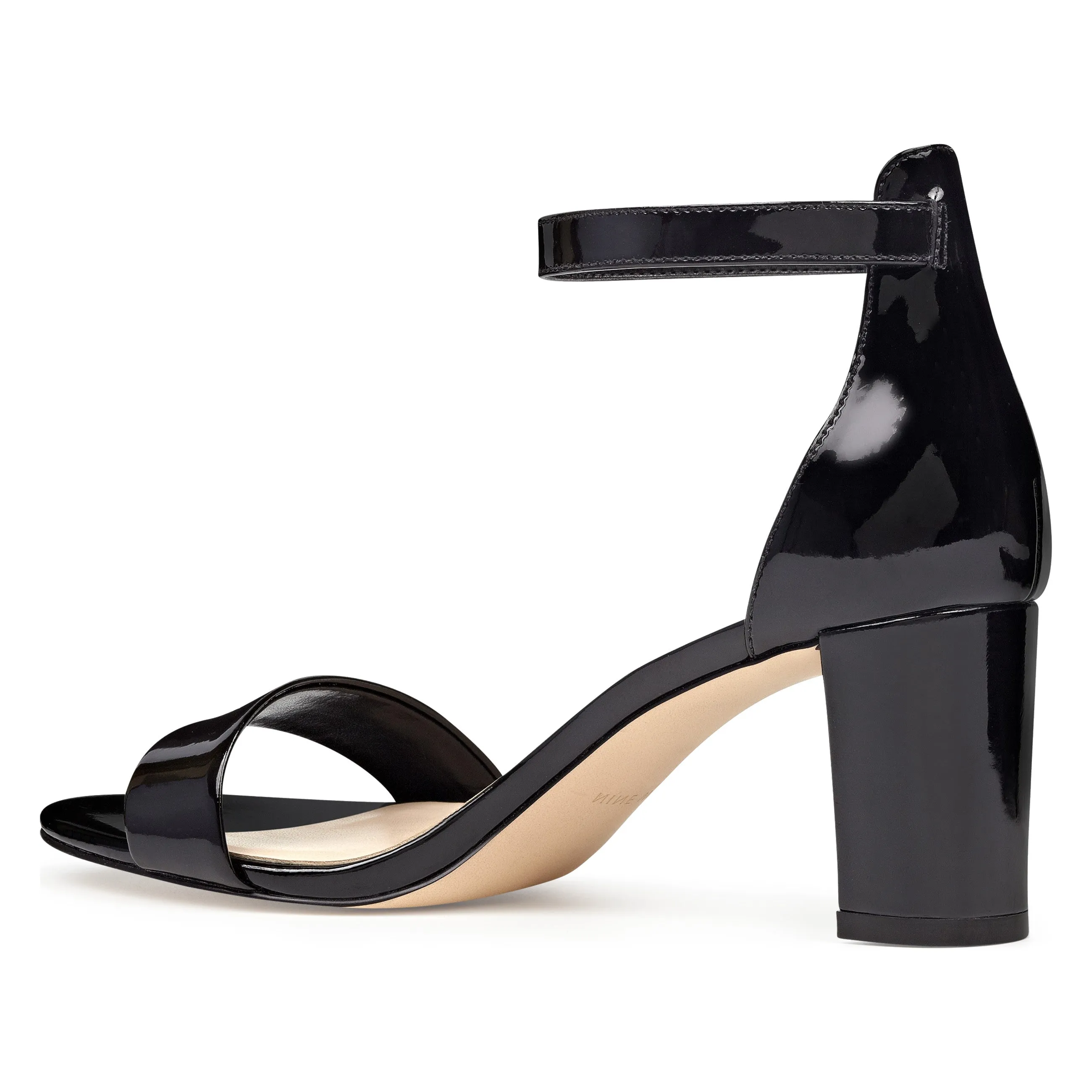 Pruce Ankle Strap Block Heel Sandals