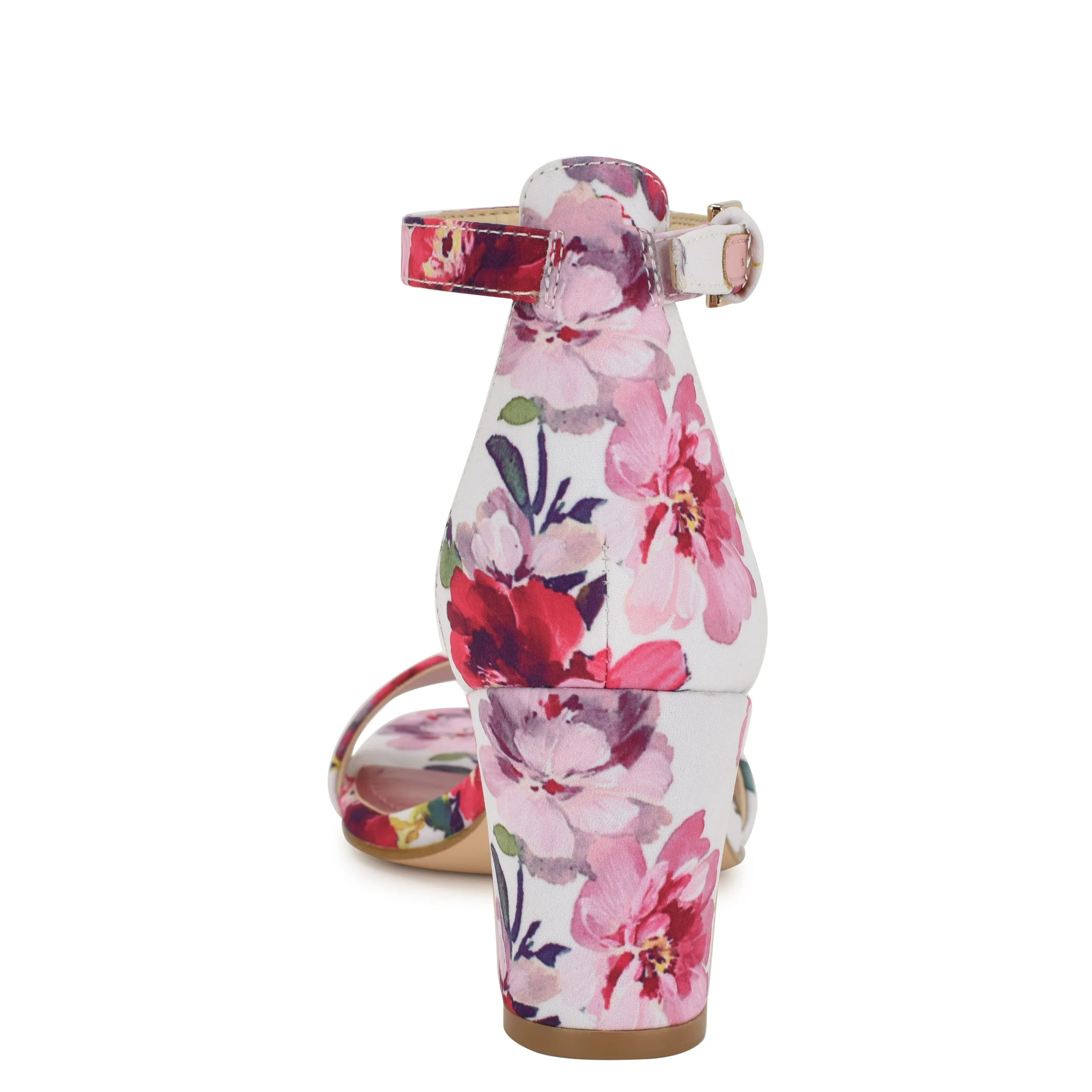 Pruce Ankle Strap Block Heel Sandals