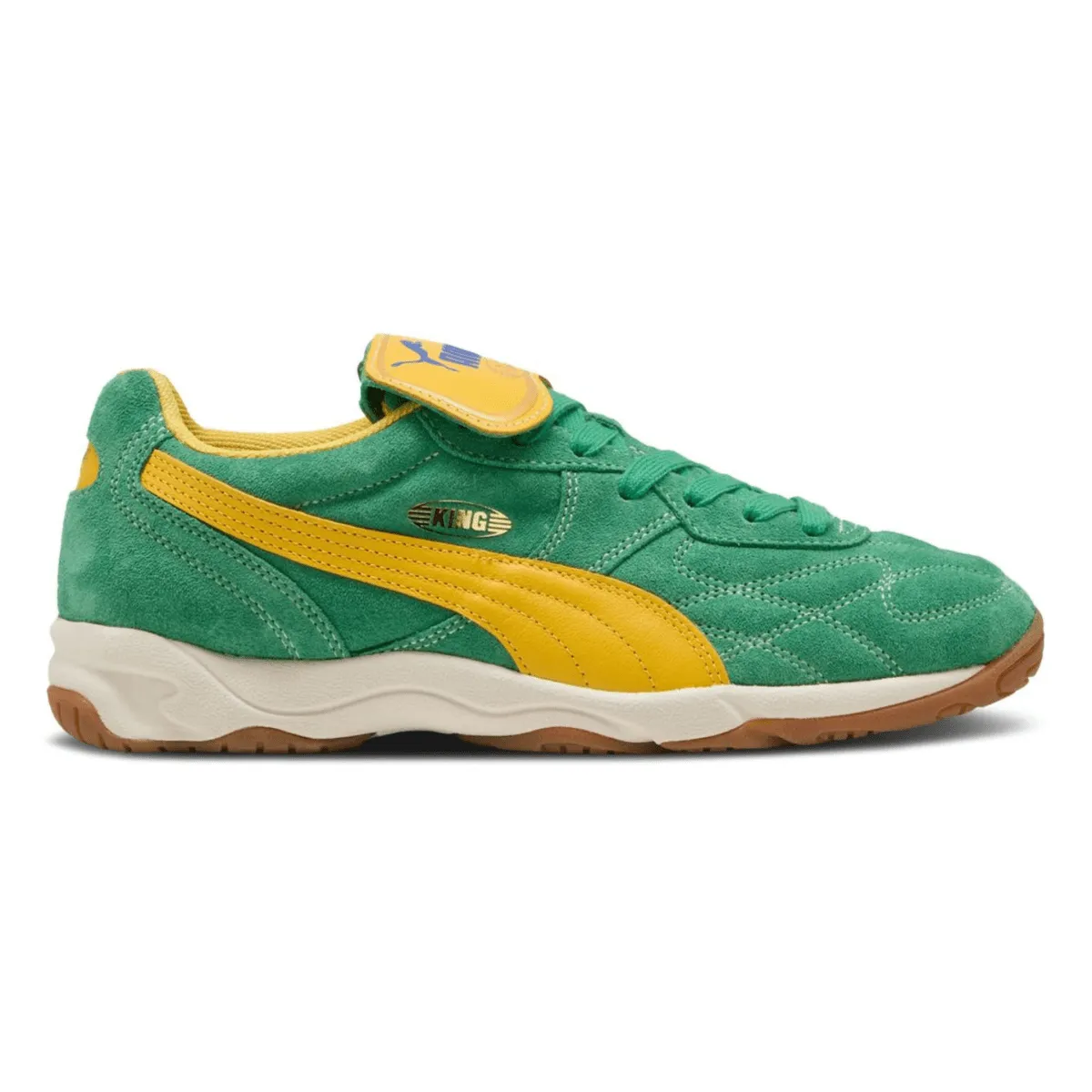 Puma Men's King Indoor Royalty Archive Green/Yellow Sizzle