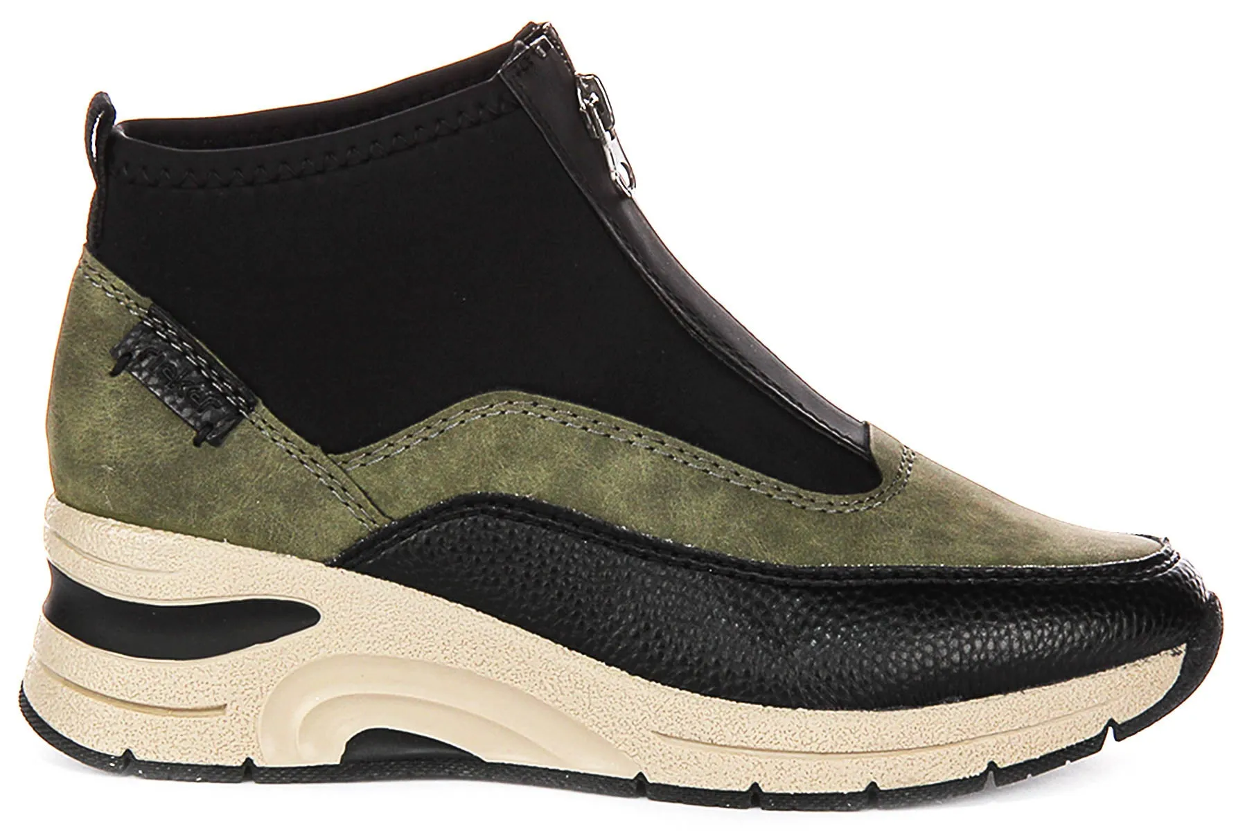 Rieker N9362-54 In Khaki For Women
