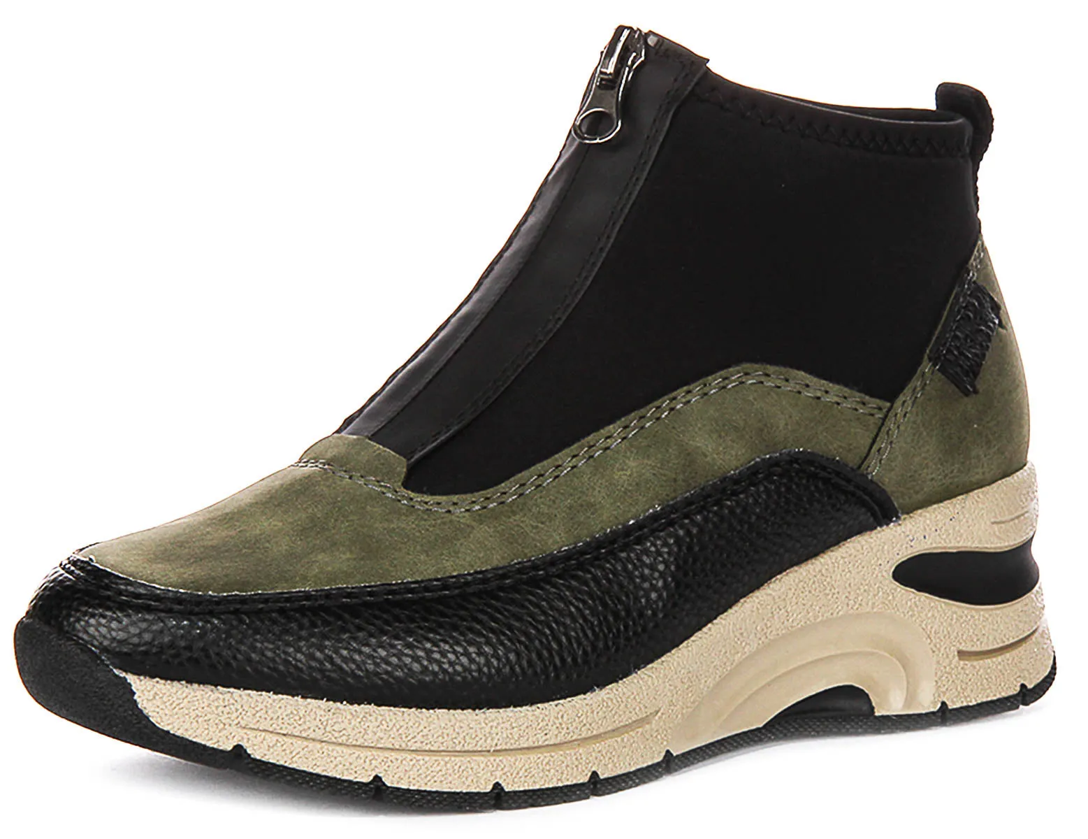 Rieker N9362-54 In Khaki For Women