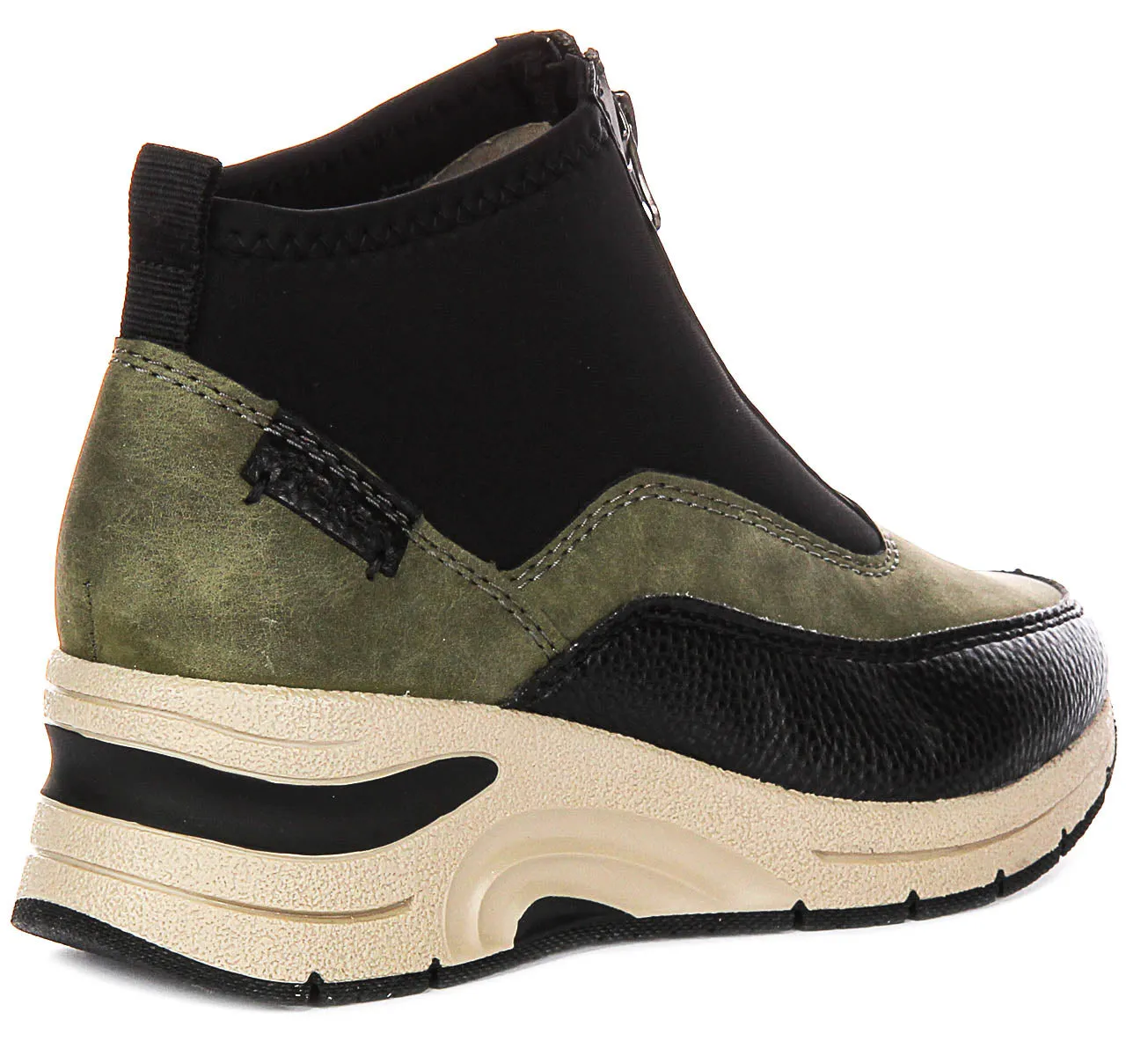 Rieker N9362-54 In Khaki For Women