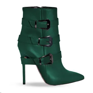 SAMIRA GREEN LEATHER