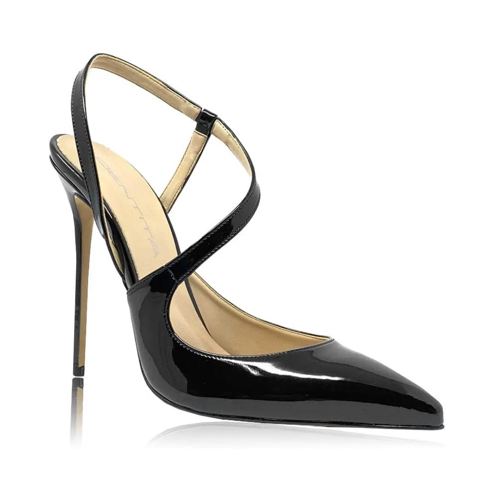 SANDY BLACK PATENT