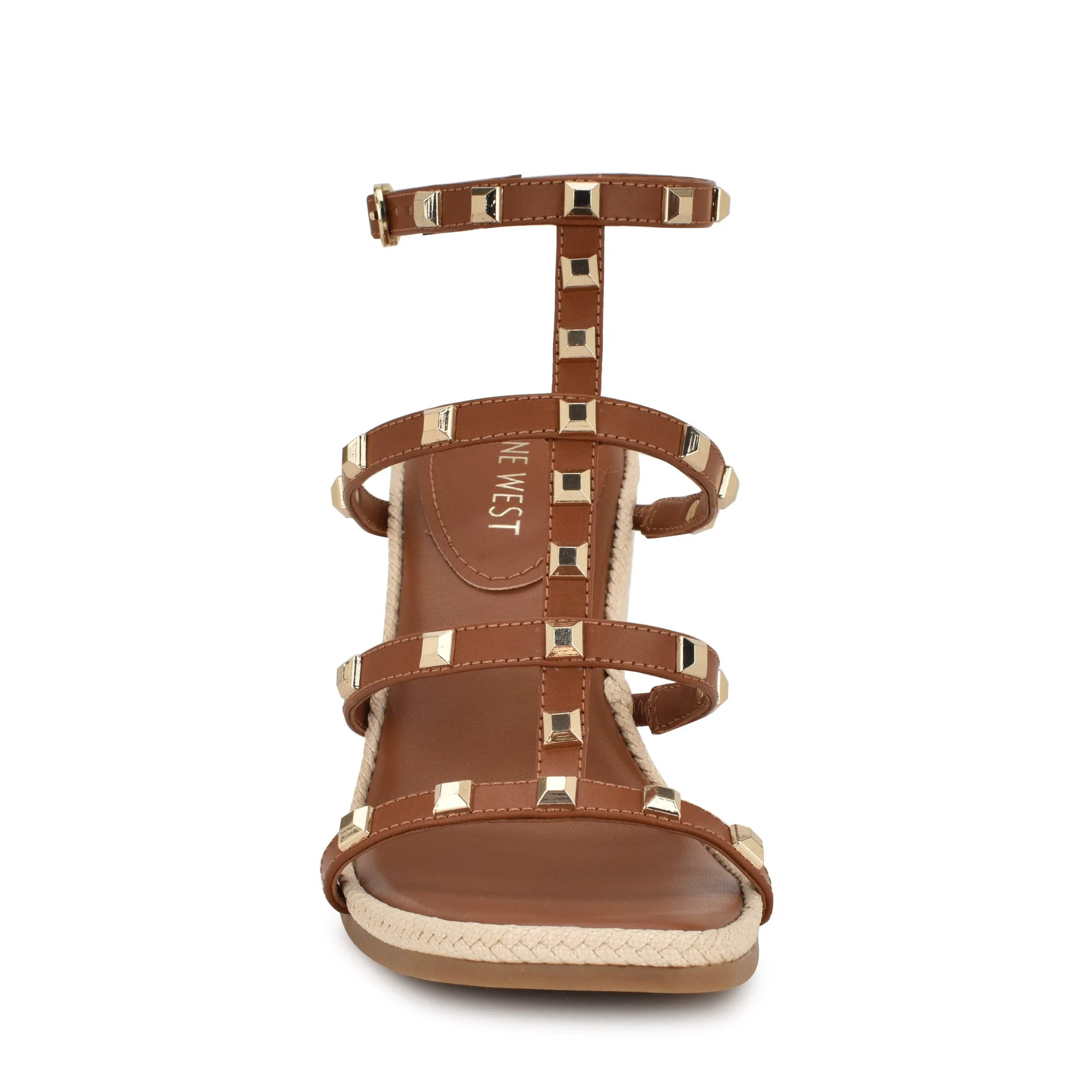 Sardis Studded Wedge Sandals