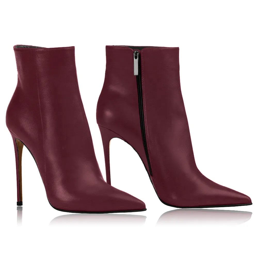 SEKI LEATHER BURGUNDY