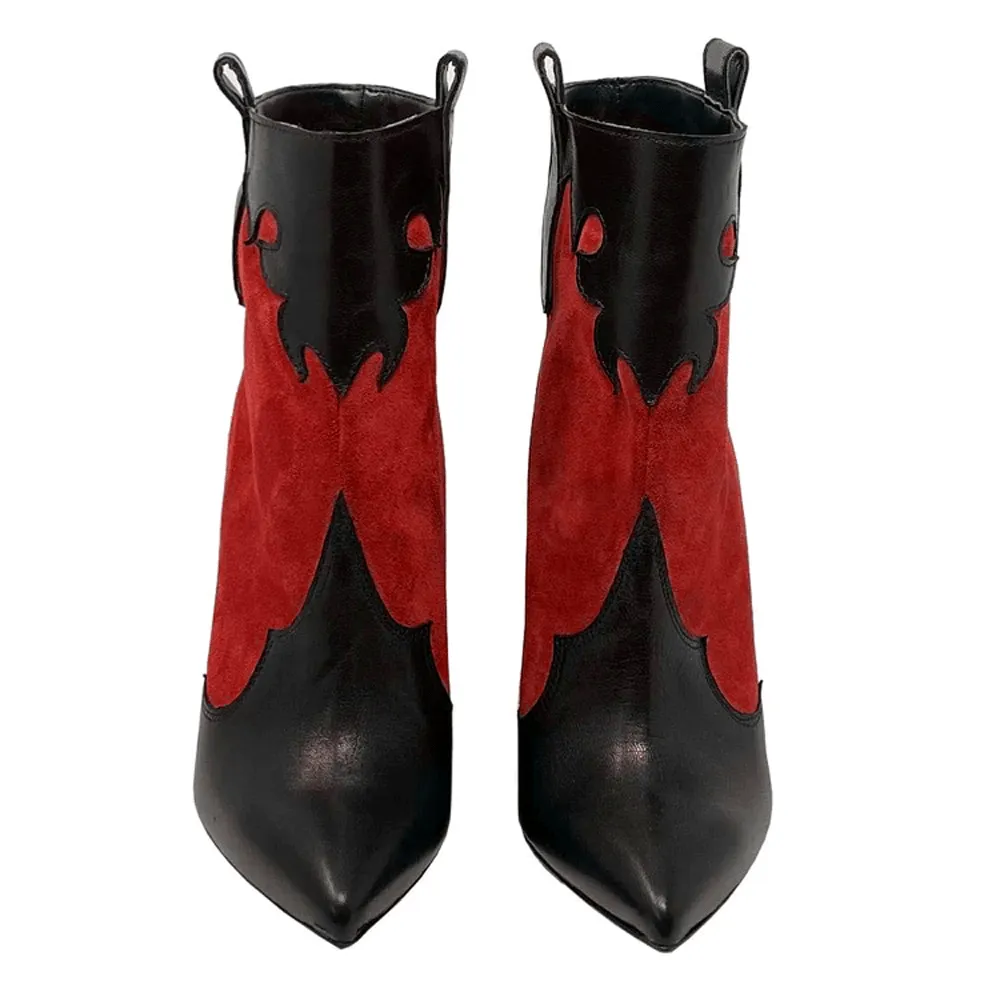 STEFANY RED SUEDE