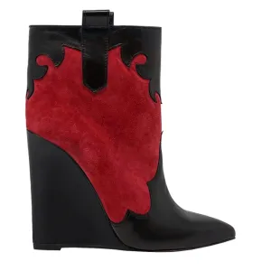 STEFANY RED SUEDE