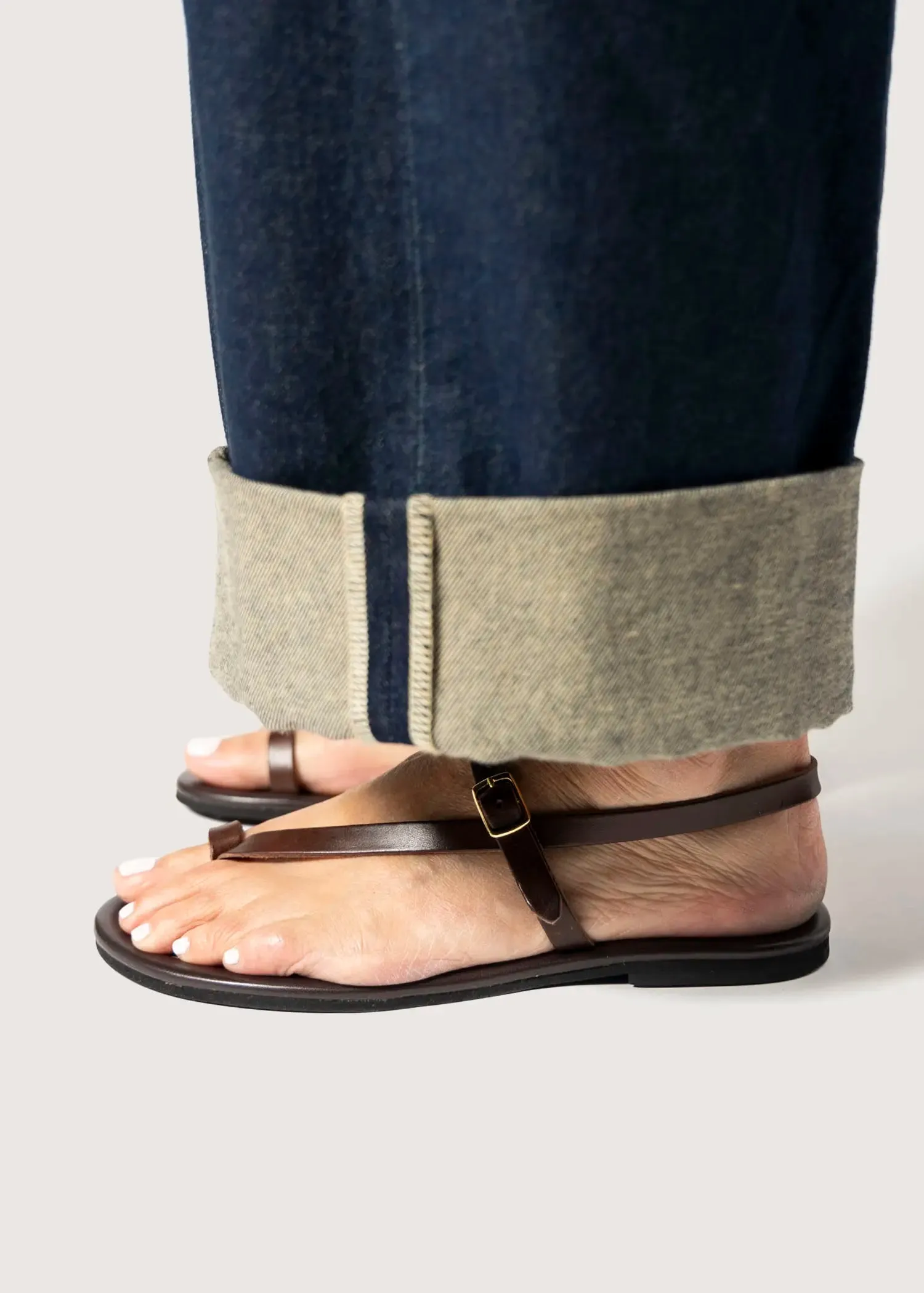 Strappy Leather Sandal