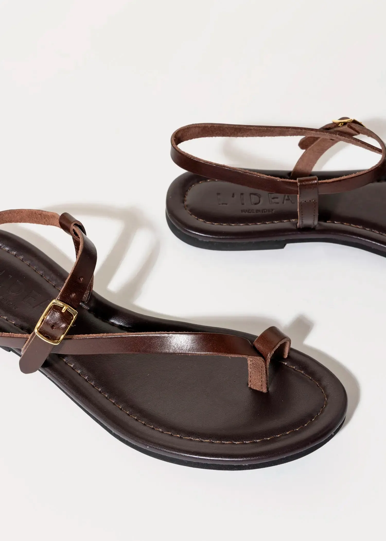 Strappy Leather Sandal
