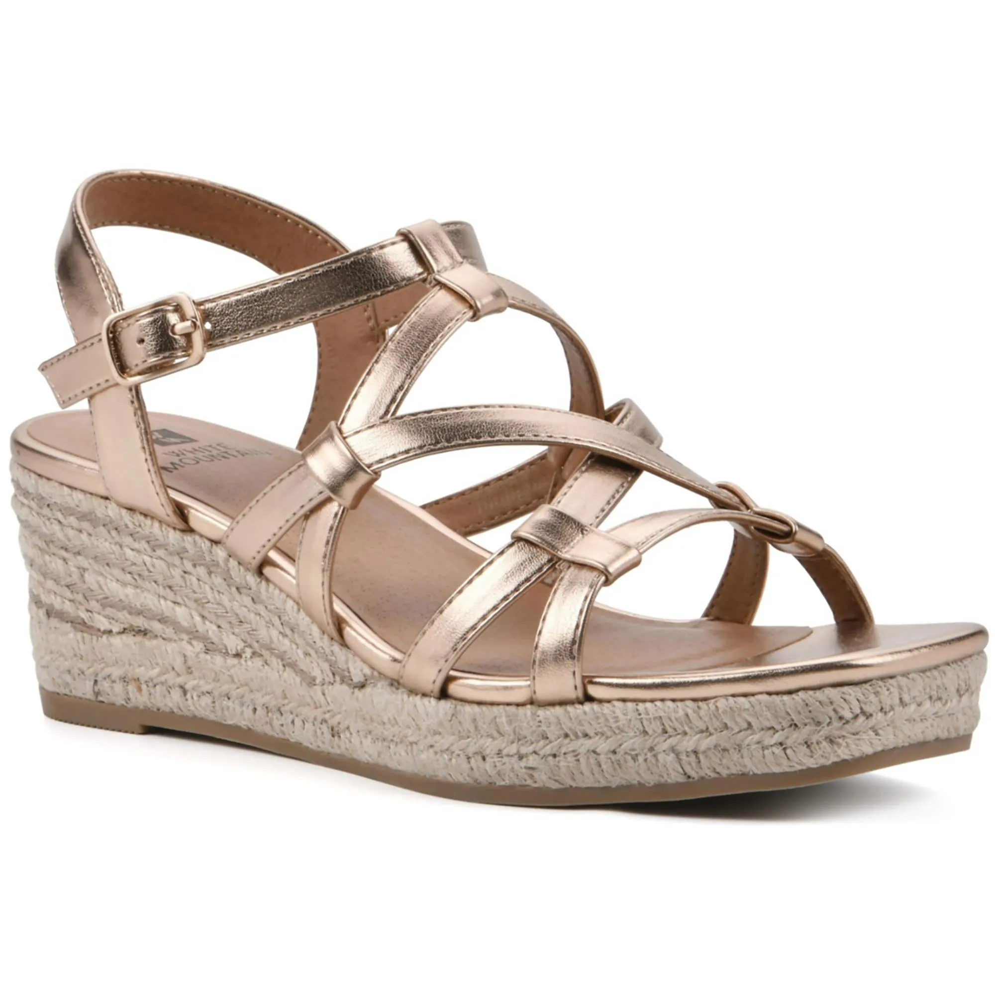 Swayze Womens Gladiator Square Open Toe Espadrilles