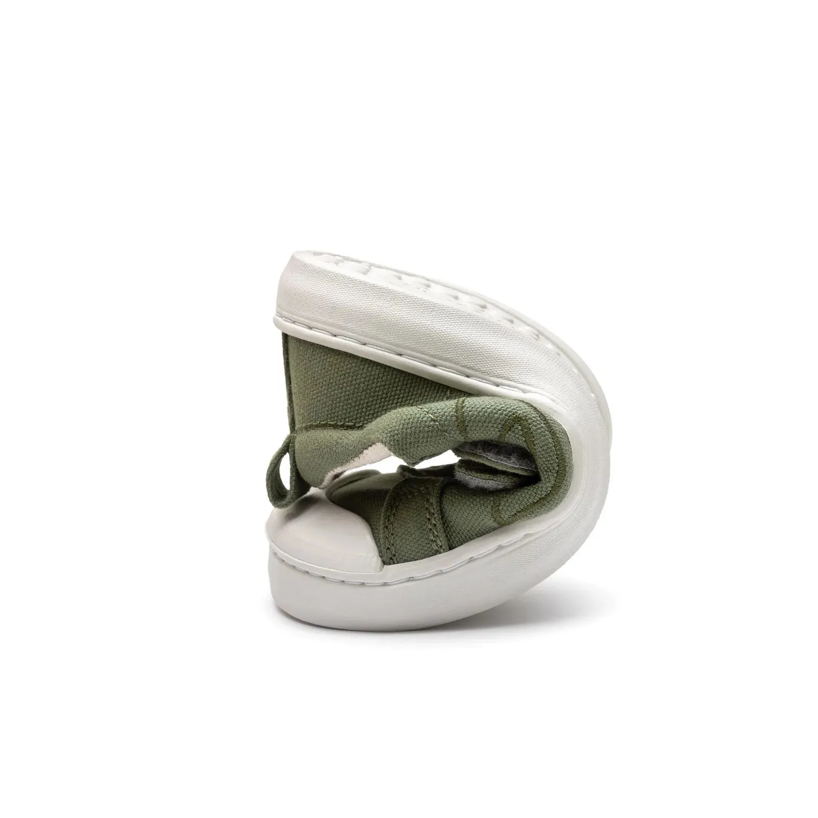 Tip Toey Joey Boy's and Girl's Ramp Green Sneakers - Lona Verde Pistache