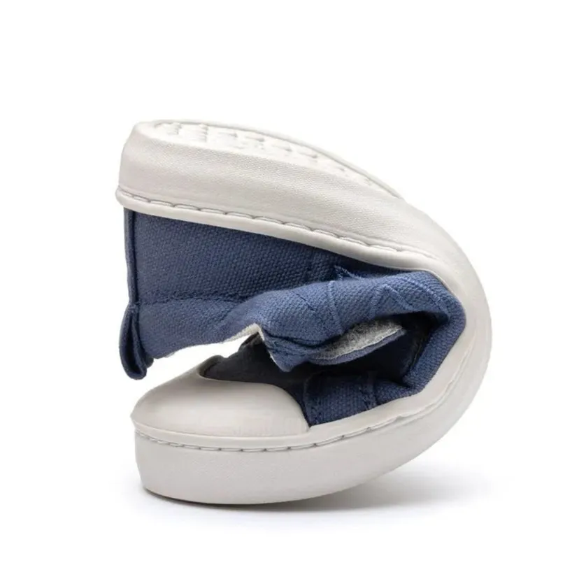 Tip Toey Joey Boy's Ramp Green Sneakers - Lona Azul Klein