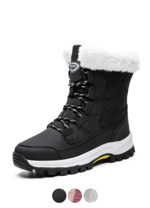 Toa Womens Boots Black Ankle Height Shoes