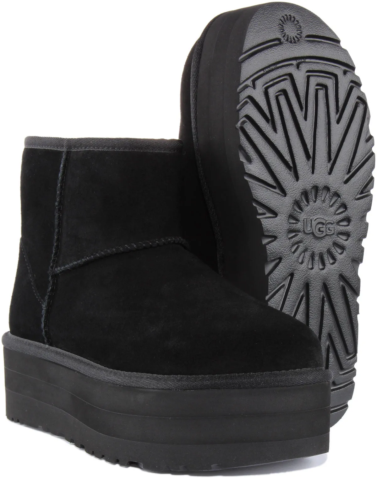 Ugg Australia Classic Mini Platform In Black