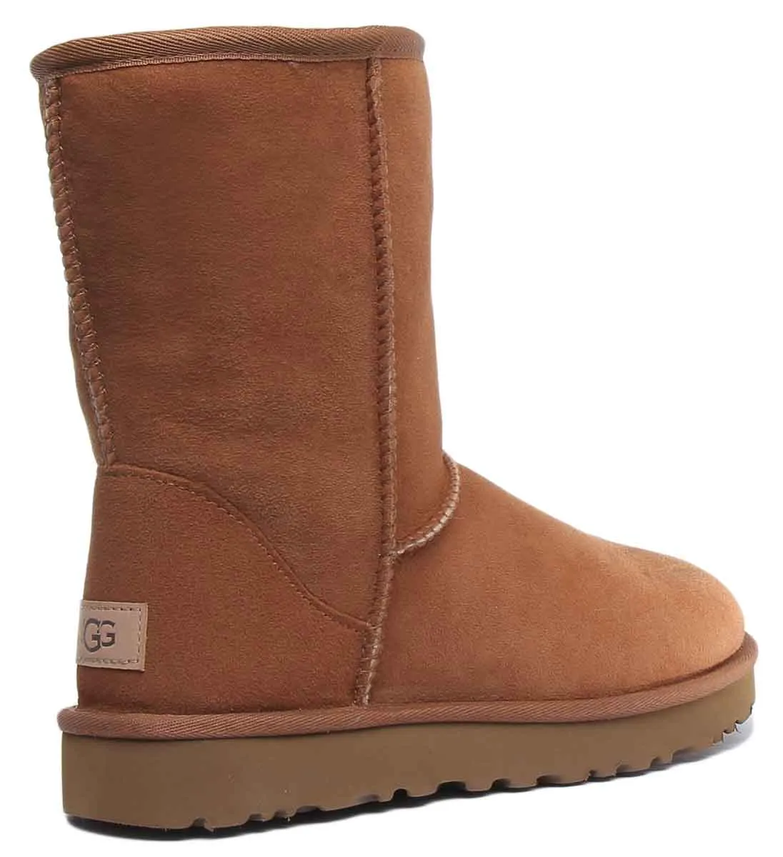 Ugg Australia Classic Short 2 In Chestnut