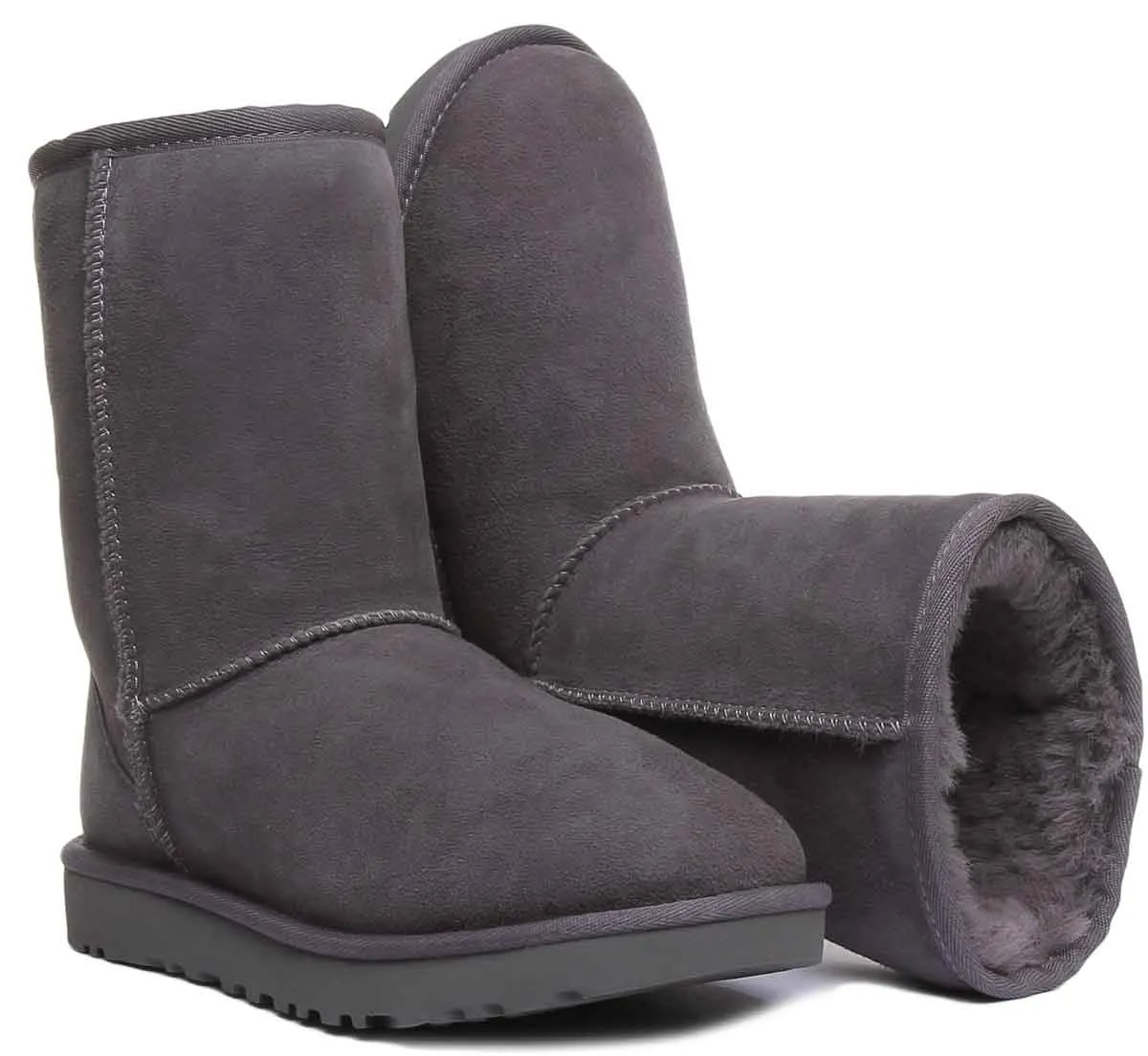 Ugg Australia Classic Short 2 In Grey