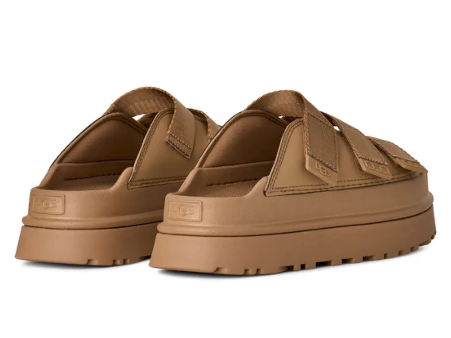 Ugg: Goldenglow Slide in Dark Sand