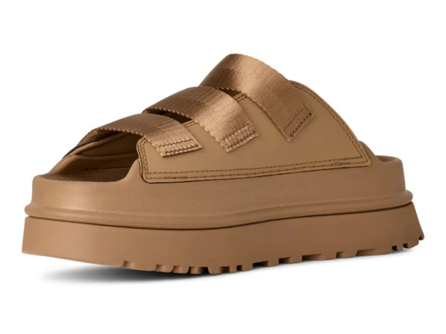 Ugg: Goldenglow Slide in Dark Sand