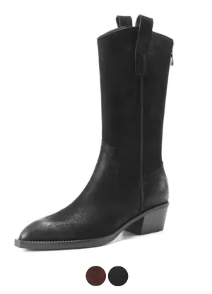USS Shoes Aila Women's Leather Western Boots
