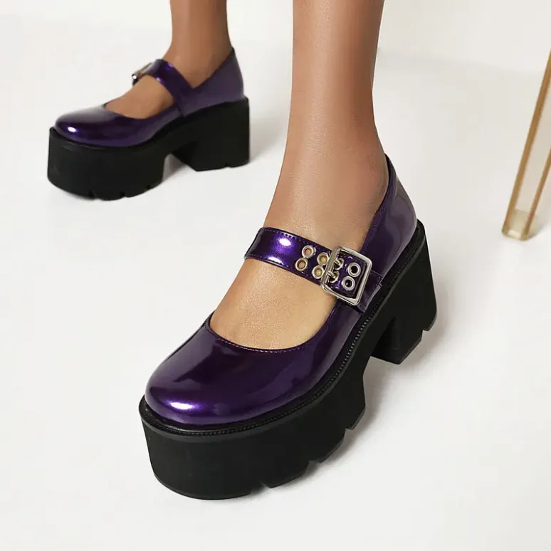 USS Shoes Aleja Women's Round Toe Platform Shoes