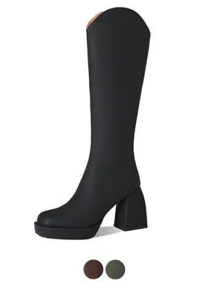 USS Shoes Alison Women's Knee High Western Boots