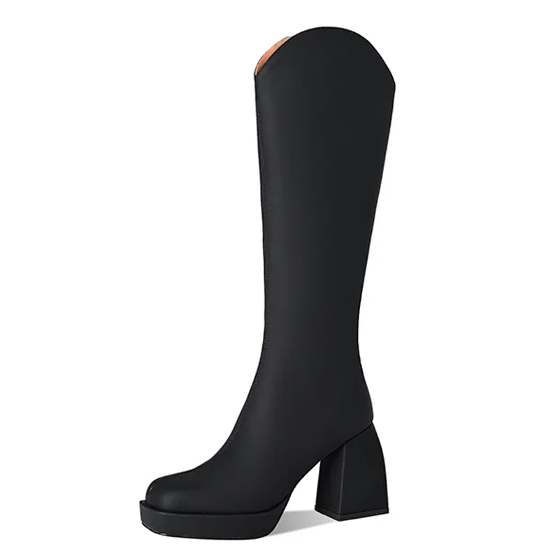 USS Shoes Alison Women's Knee High Western Boots