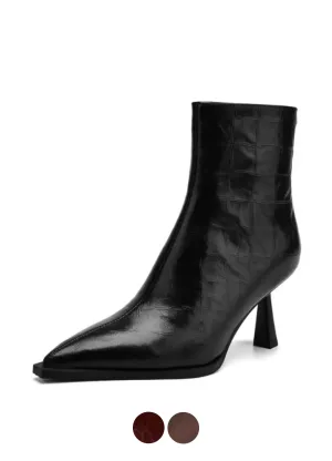 USS Shoes Belen Women's High Heels Leather Ankle Boots