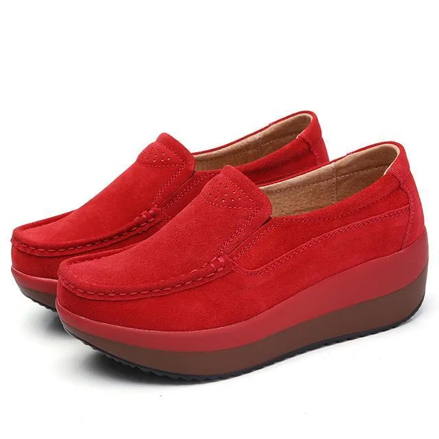 USS Shoes Blood M8 Women's Platform Shoes