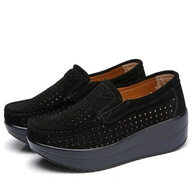 USS Shoes Blood M8 Women's Platform Shoes
