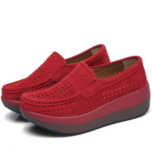 USS Shoes Blood M8 Women's Platform Shoes