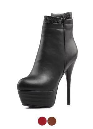 USS Shoes Camila Women's Extreme High Heels Ankle Boots